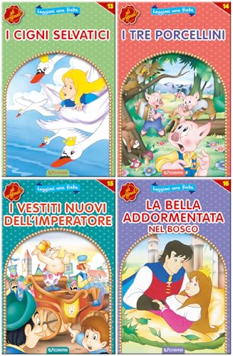 I cigni selvatici-I tre porcellini-I vestiti nuovi dell'imperatore-La bella addormentata nel bosco. Leggimi una fiaba. Ediz. illustrata I cigni selvatici-I tre porcellini-I vestiti nuovi dell'imperatore-La bella addormentata nel bosco. Leggimi una fiaba. Ediz. illustrata von Edibimbi