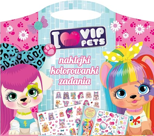 I love my VIP Pets. Naklejki, kolorowanki, zadania