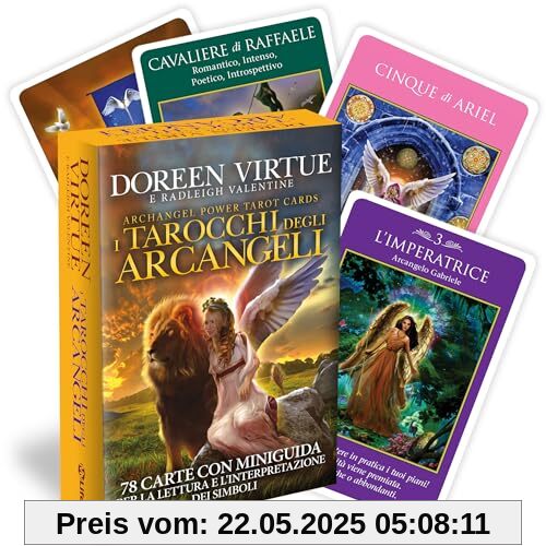 I tarocchi degli arcangeli. 78 Carte. Con libro (Spiritualità e tecniche energetiche)