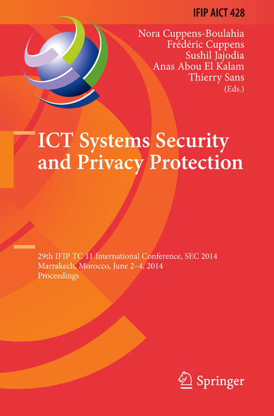 ICT Systems Security and Privacy Protection von Springer Berlin Heidelberg