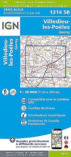 IGN Karte, Serie Bleue Villedieu-Les-Poëles.Gavray (Série Bleue, Band 1314) IGN Karte, Serie Bleue Villedieu-Les-Poëles.Gavray (Série Bleue, Band 1314) von IGN Frankreich