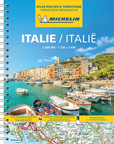 ITALIË ITALIE 22465 ATLAS: Wegenatlas Schaal 1 : 300.000 (Michelin Atlassen)