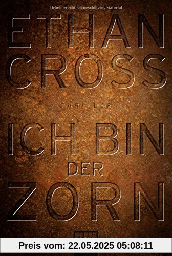 Ich bin der Zorn: Thriller (Ein Shepherd Thriller, Band 4)