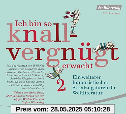 Ich bin so knallvergnügt erwacht 2: Ein weiterer humoristischer Streifzug durch die Weltliteratur