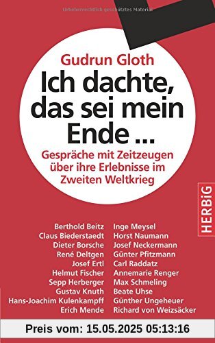 Ich dachte, das sei mein Ende