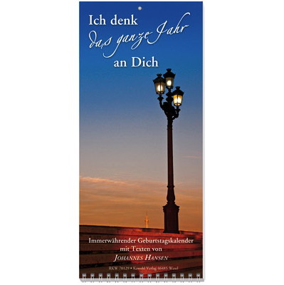 Ich denk das ganze Jahr an Dich von Kawohl-Verlag