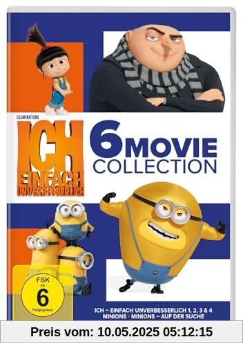 Ich einfach unverbesserlich & Minions - 6-Movie Collection [6 DVDs]