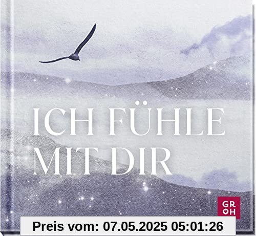 Ich fühle mit dir: Mini-Geschenkbuch voll tröstender Worte und berührender Gedanken als Beileidsbekundung im Trauerfall (Geschenke, die Trost spenden in Zeiten der Trauer)