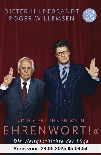 Ich gebe Ihnen mein Ehrenwort!