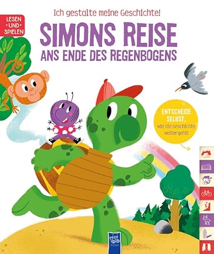 Ich gestalte meine Geschichte - Simons Reise ans Ende des Regenbogens: mit Register an der Seite Ich gestalte meine Geschichte - Simons Reise ans Ende des Regenbogens: mit Register an der Seite von YoYo Books