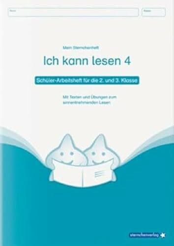 Ich kann lesen 4 - Schülerarbeitsheft für die 2. und 3. Klasse: Mein Sternchenheft mit Texten ... Ich kann lesen 4 - Schülerarbeitsheft für die 2. und 3. Klasse: Mein Sternchenheft mit Texten ...