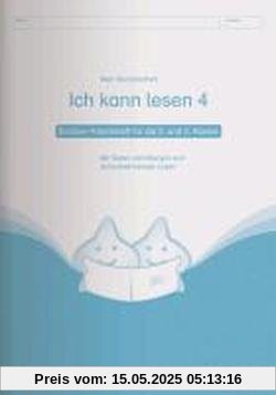 Ich kann lesen 4 - Schülerarbeitsheft  für die 2. und 3. Klasse: Mein Sternchenheft mit Texten und Übungen zum selbstständigen Lesen