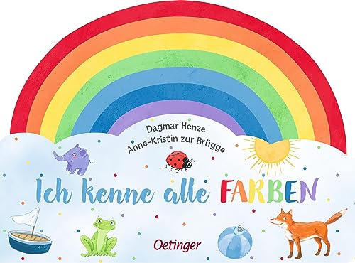 Ich kenne alle Farben: Interaktives und lehrreiches Kinderbuch ab 1 Jahr zum spielerischen Lernen der Farben