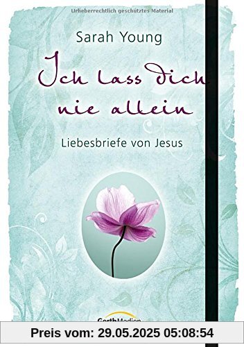 Ich lass dich nie allein: Liebesbriefe von Jesus.