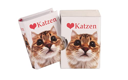 Ich liebe Katzen: Minibuch im Schuber