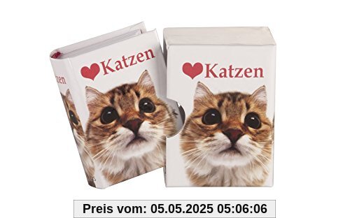 Ich liebe Katzen: Minibuch im Schuber