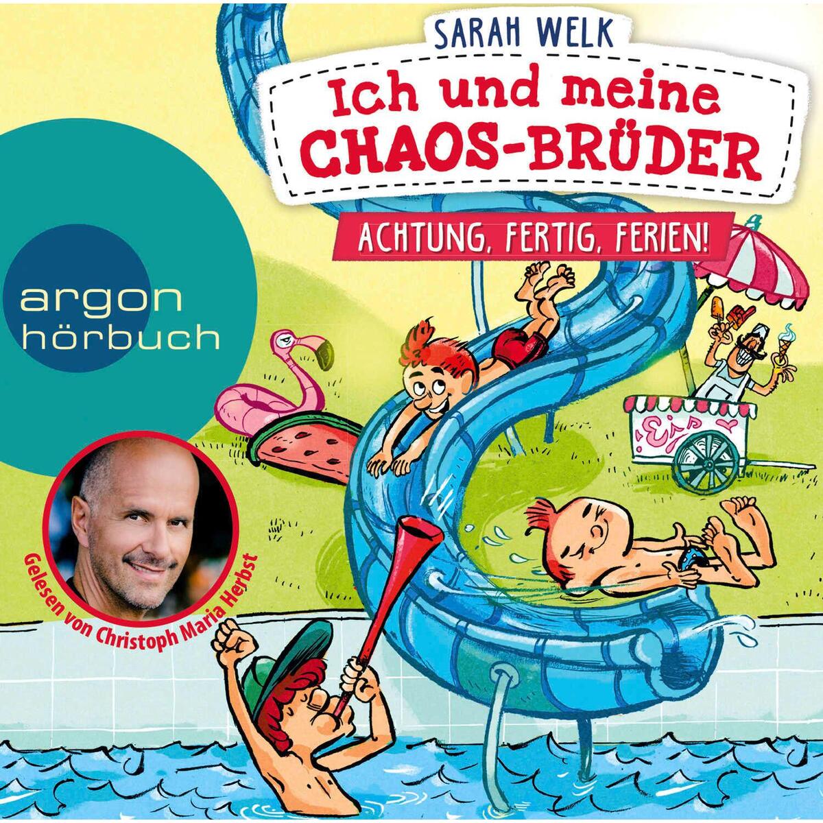 Ich und meine Chaos-Brüder - Achtung, fertig, Ferien! von Argon Sauerländer Audio