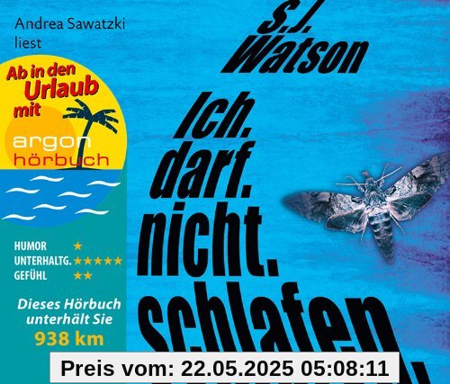 Ich. Darf. Nicht. Schlafen. (Urlaubsaktion)