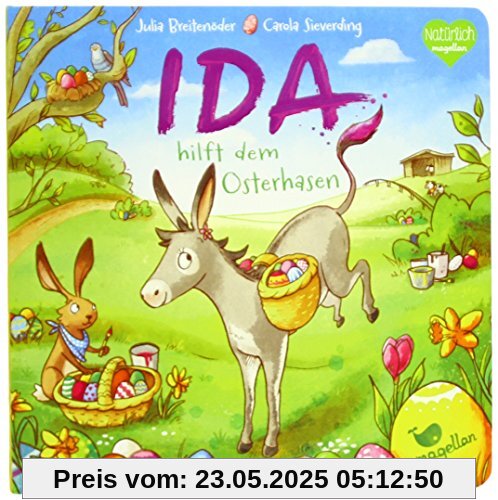 Ida hilft dem Osterhasen