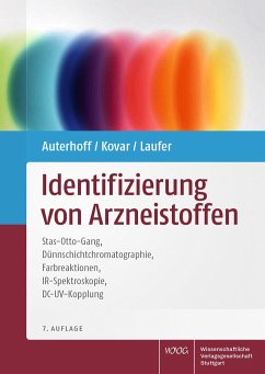 Identifizierung von Arzneistoffen von Wissenschaftliche Verlagsgesellschaft Stuttgart