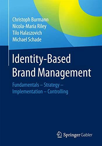 Identity-Based Brand Management: Fundamentals—Strategy—Implementation—Controlling