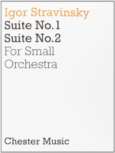 Igor Stravinsky: Suites Nos. 1 and 2 von Music Sales