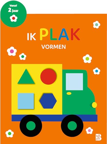 Ik plak - Vormen (Mijn eerste stickerboek, 1) von Ballon Kids