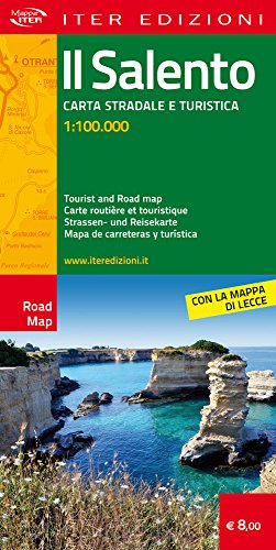 Il Salento. Carta stradale e turistica 1:100.000 (Carte stradali)
