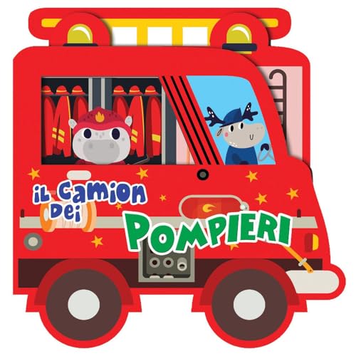 Il camion dei pompieri. Libro sagomato in EVA. Ediz. a colori von 2M