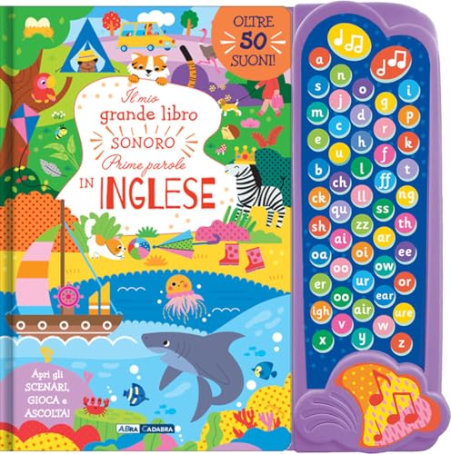 Il mio grande libro sonoro delle prime parole in inglese. Ediz. a colori von ABraCadabra