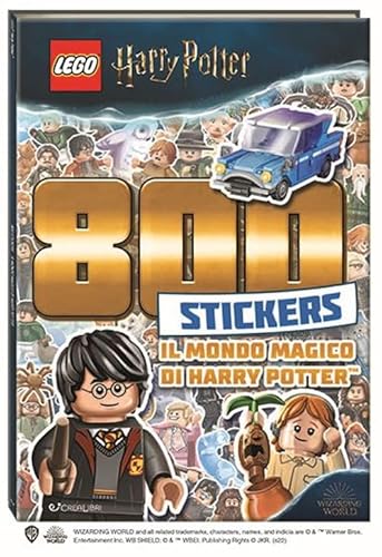 Il mondo magico di Harry Potter. 800 stickers. Lego Harry Potter. Ediz. a colori von Crealibri