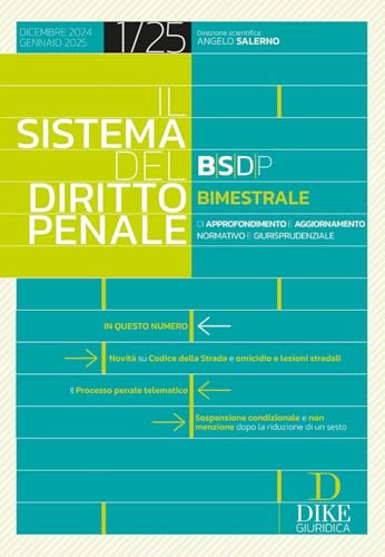 Il sistema del diritto penale (2025) (Vol. 1) von Dike Giuridica