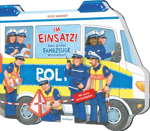 Im Einsatz!: Mein großes Fahrzeuge-Wimmelbuch | Rettungswagen von Polizei, Feuerwehr & Krankenwagen Im Einsatz!: Mein großes Fahrzeuge-Wimmelbuch | Rettungswagen von Polizei, Feuerwehr & Krankenwagen