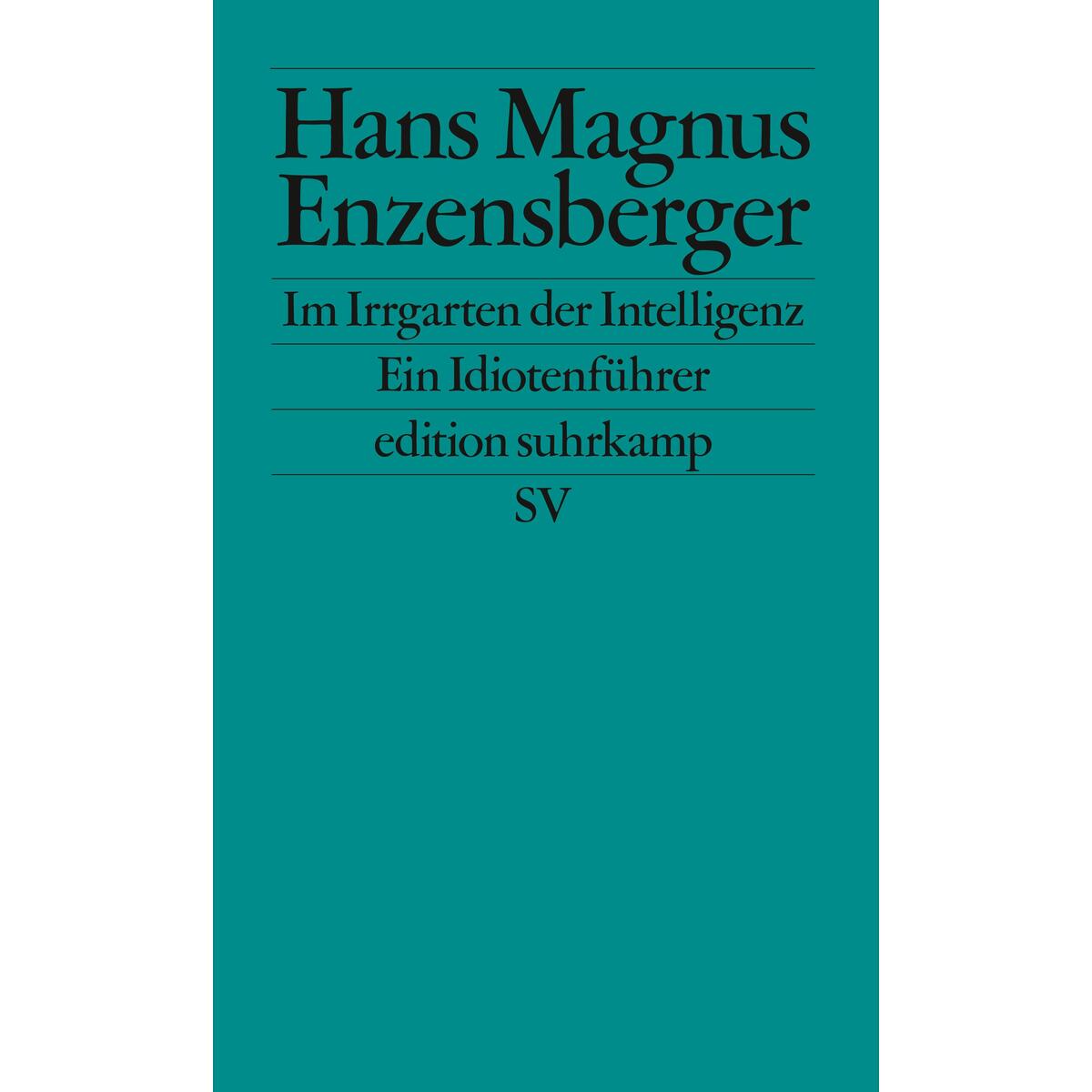 Im Irrgarten der Intelligenz von Suhrkamp Verlag