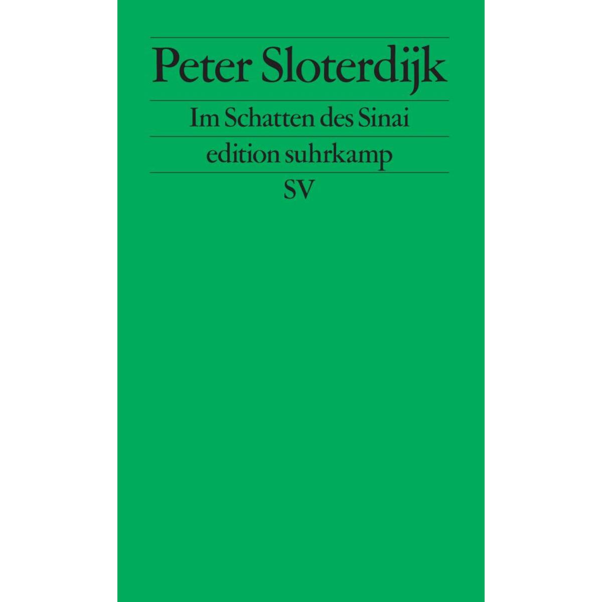 Im Schatten des Sinai Im Schatten des Sinai von Suhrkamp Verlag