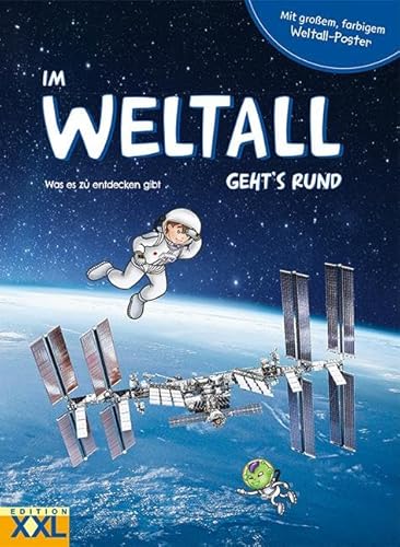Im Weltall geht's rund - mit großem, farbigem Weltall-Poster: Was es zu entdecken gibt