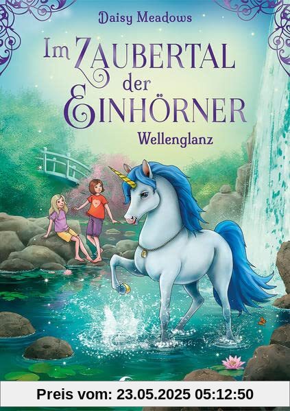 Im Zaubertal der Einhörner (Band 4) - Wellenglanz: Kinderbuch zum ersten Selberlesen für Mädchen und Jungen ab 7 Jahren