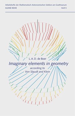Imaginary elements in geometry von Verlag am Goetheanum