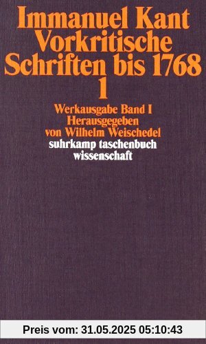 Immanuel Kant. Werkausgabe, 12 Bde. Immanuel Kant. Werkausgabe, 12 Bde.