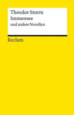 Immensee und andere Novellen von Reclam, Ditzingen