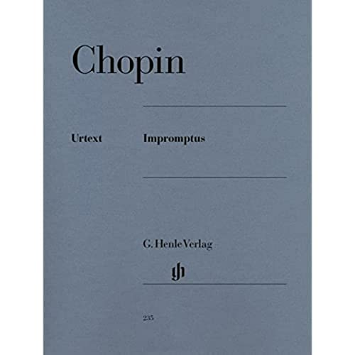 Impromptus. Klavier: Besetzung: Klavier zu zwei Händen (G. Henle Urtext-Ausgabe)