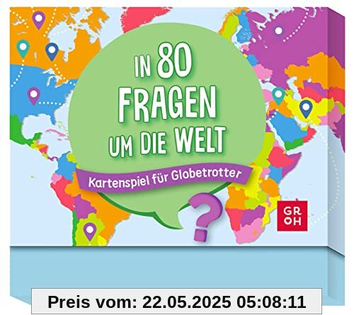 In 80 Fragen um die Welt - Kartenspiel für Globetrotter