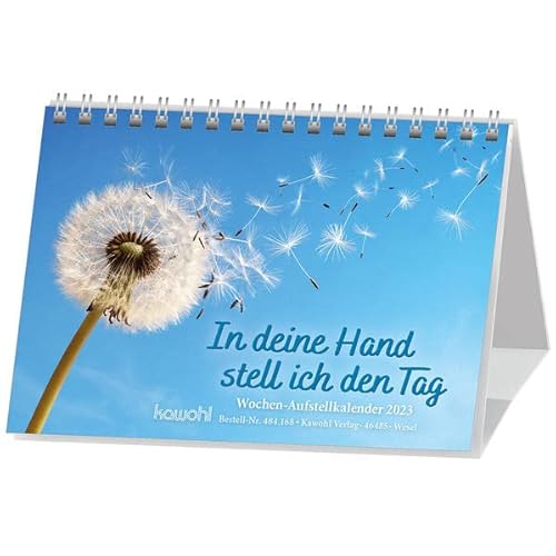 In deine Hand stell ich den Tag 2023: Wochen-Aufstellkalender