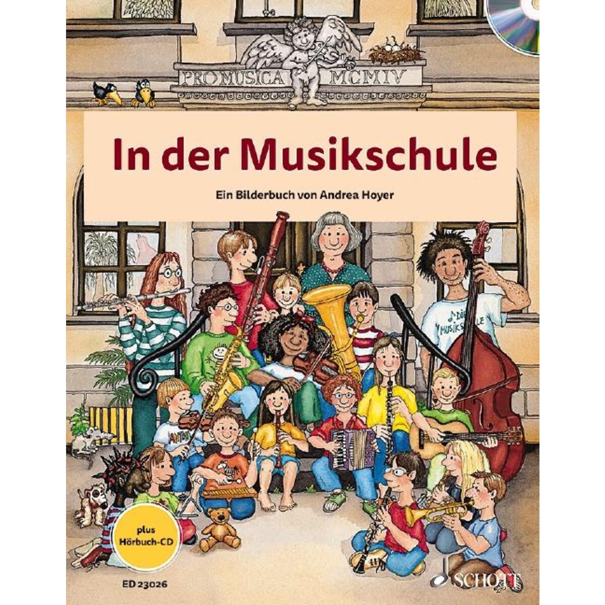 In der Musikschule.  Ausgabe mit CD von Schott Music