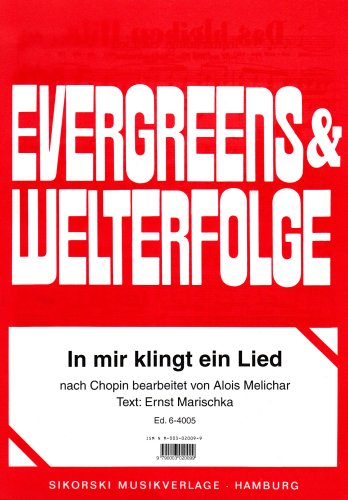 In mir klingt ein Lied: Nach Chopin. voice, piano.