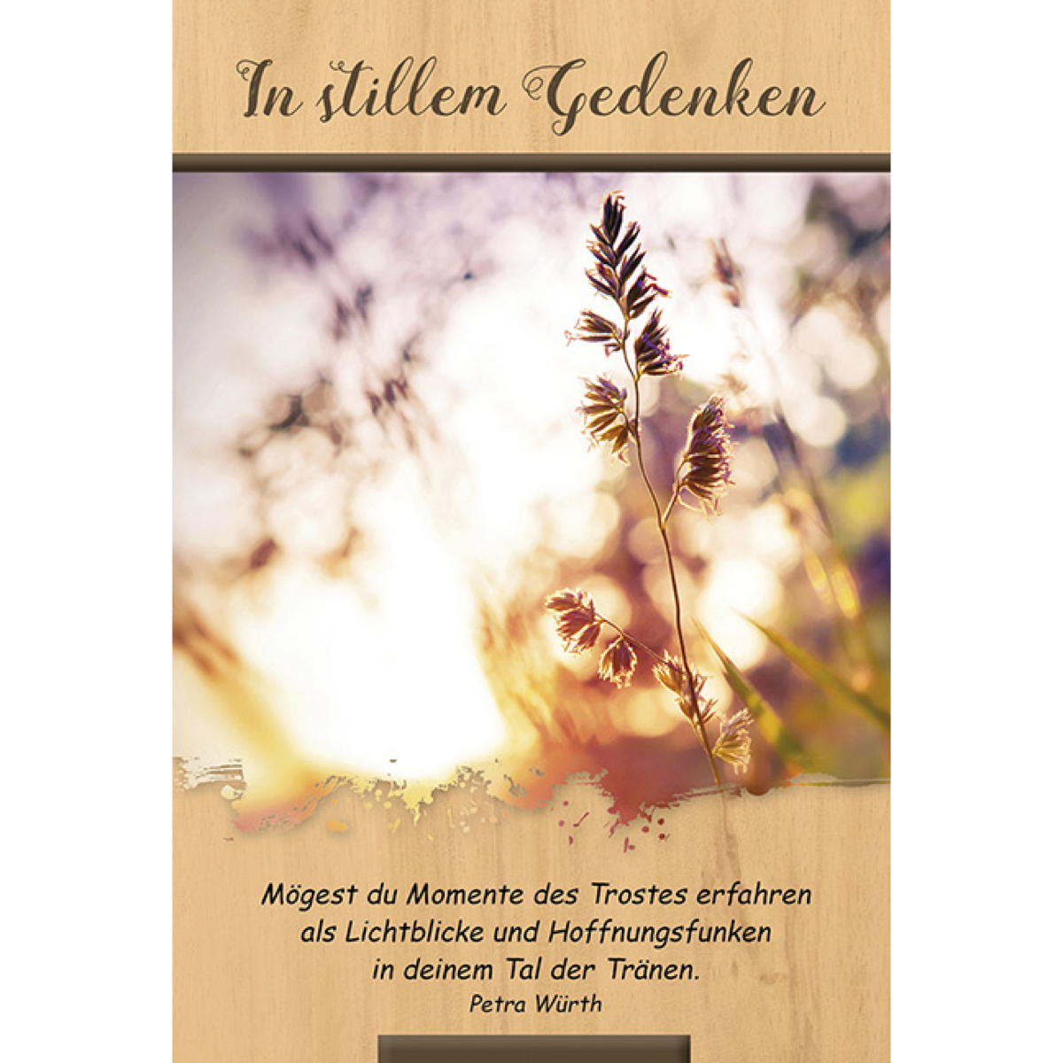 In stillem Gedenken In stillem Gedenken von Kawohl-Verlag