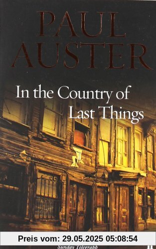 In the Country of Last Things In the Country of Last Things