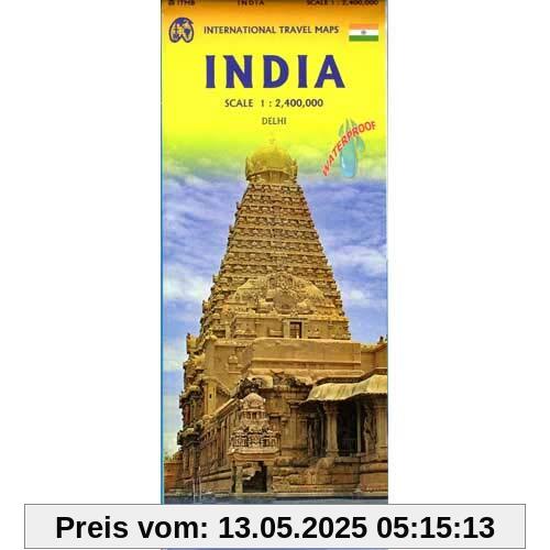 India ( Indien ) 1 : 2 400 000: Delhi
