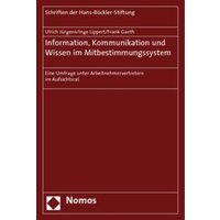 Information, Kommunikation und Wissen im Mitbestimmungssystem