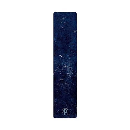Inkblot Bookmark: Double sided Bookmark, textured, rounded edges (Old Leather Collection)